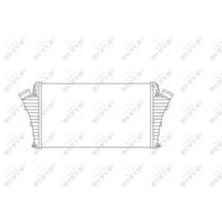 NRF 30855 LadeluftküHler TurboküHler Intercooler LLK KüHler Ladeluft
