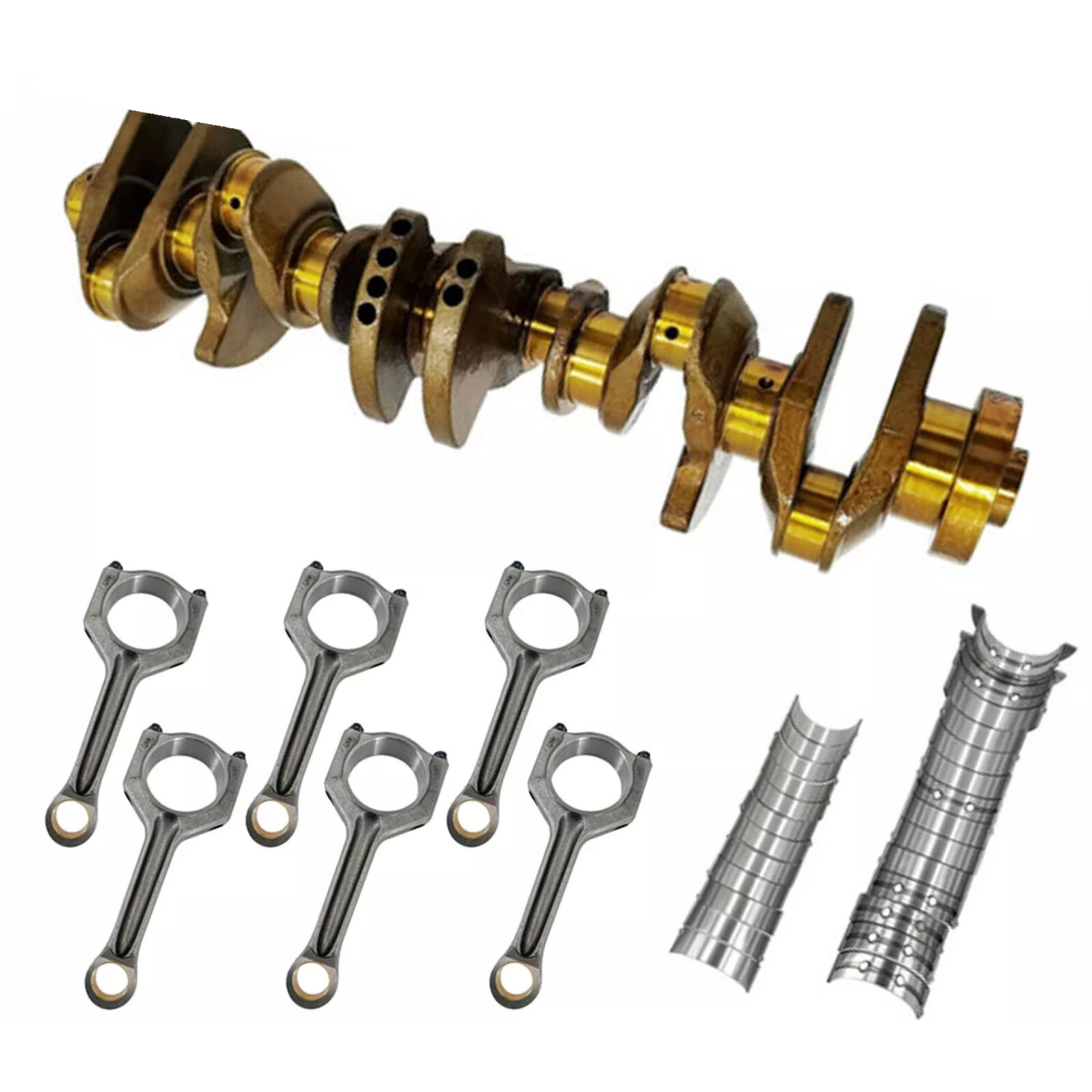 BMW 3.0L Engine Kit - Crankshaft Timing Kit & Con Rods 11217580483 New