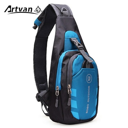 Mochila Casual De Nailon Moda Bandolera Para Hombre Mujer Bolso De Hombro  Pecho | eBay