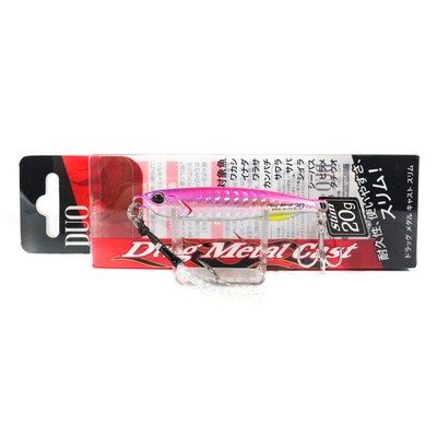 Duo Metal Jig Drag Metal Slim 60g - PHA0040 - Leurre Pêche Mer - Neuf