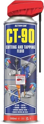 Action Can | Cutting & Tapping Fluid CT-90 Cutting & Tapping Fluid Twin Spray