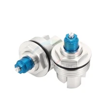 Front Fork Bolts Caps Cover For Yamaha YZF R1 2009-2014 10 14B-23111-00-00