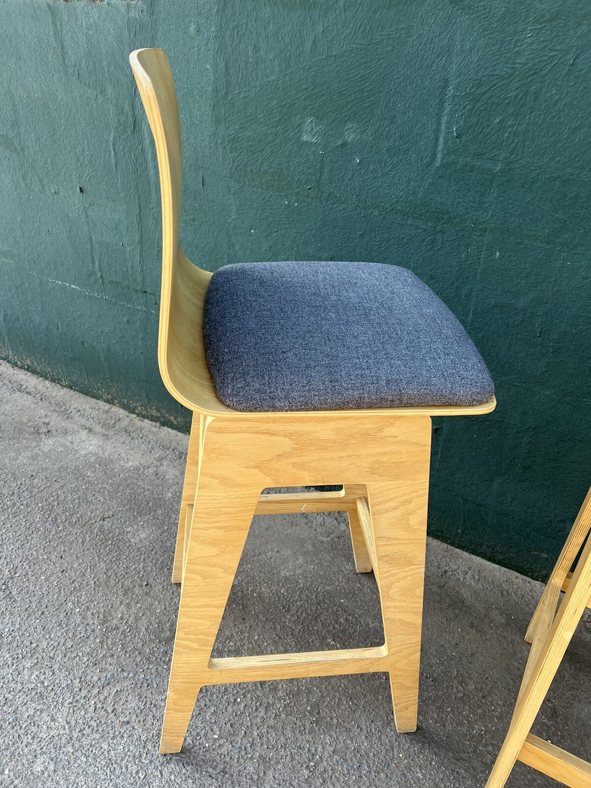 Set of 3 Upholstered Bar Stools (Cafe / Restaurant / Pub Barstools) eBay