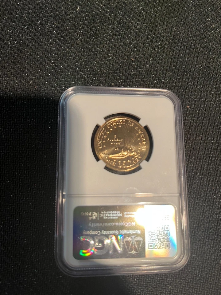 2000 D Sacagawea One Dollar NGC MS68 PL - Millennium Set - Image 2 of 2