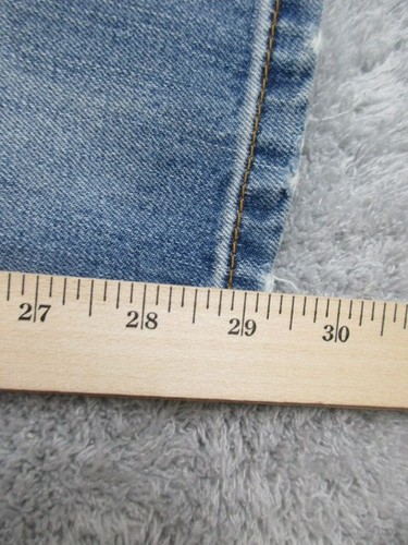 Civil Regime Jeans Adult 30x32 Blue Destroyed Rugged Thrash Zip Accent Denim Men - Picture 9 of 10