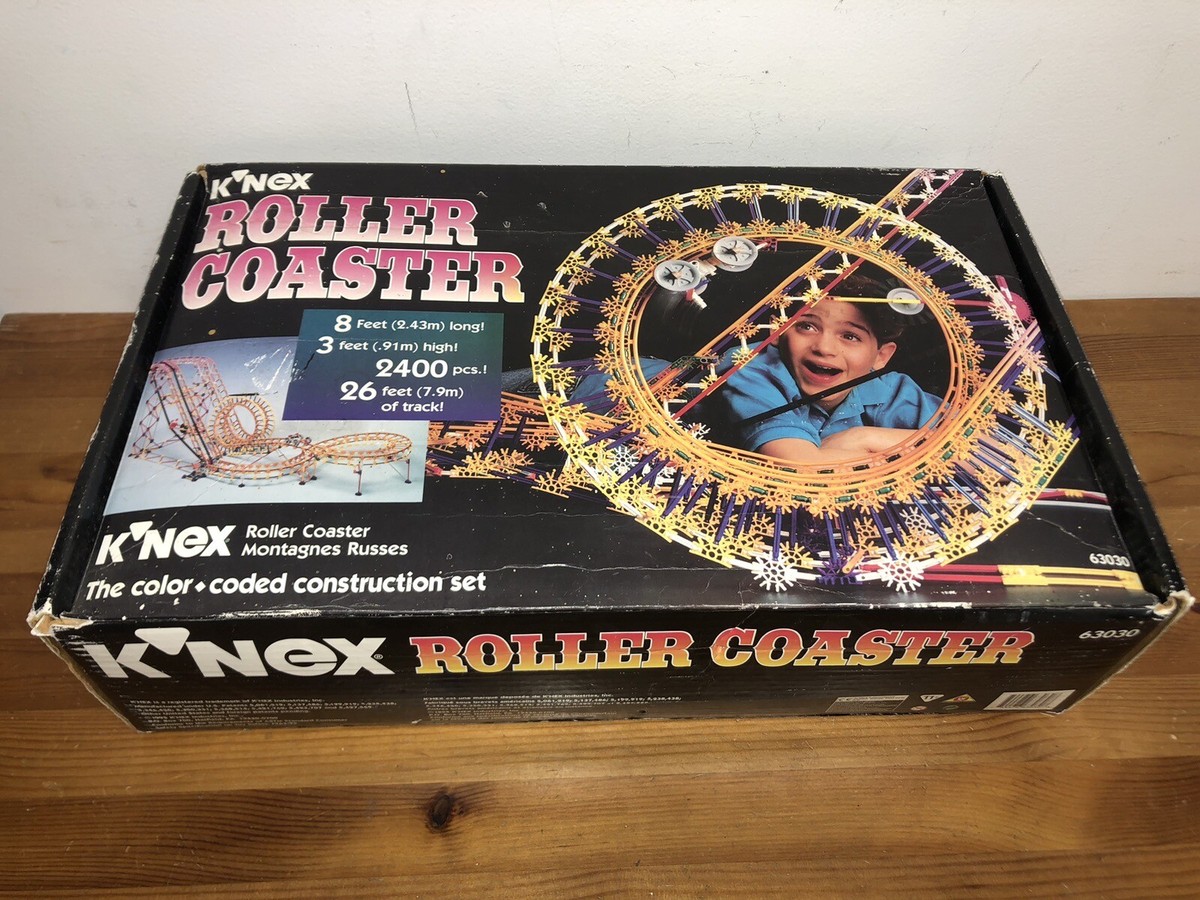 K'NEX Roller Coaster Set Complete in Box (No Instruction