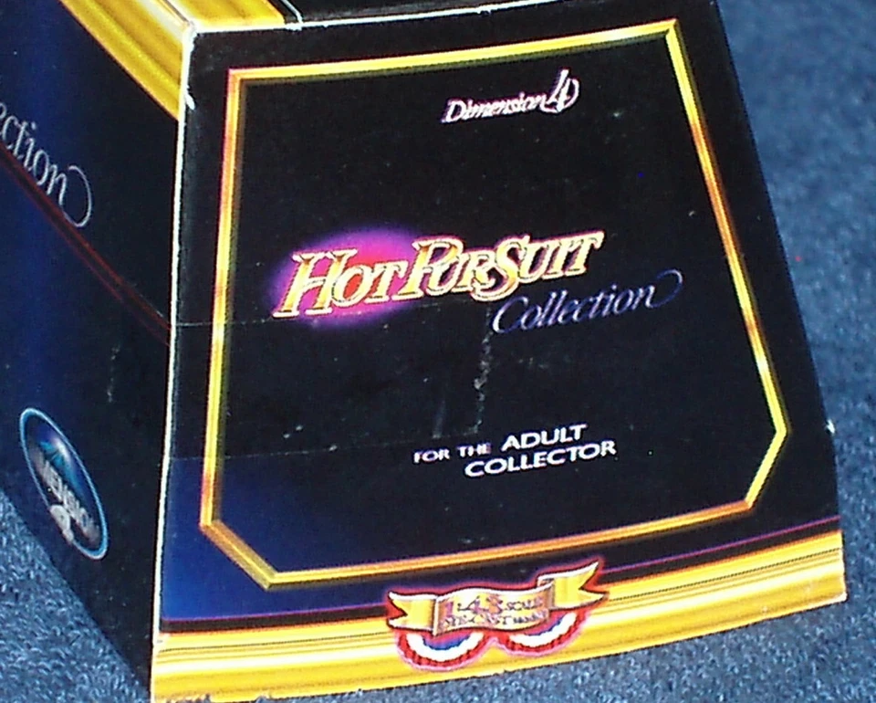 DIMENSION 4 "HOT PURSUIT" 1968/69 DODGE CHARGER BLACK/BLACK 1/43 O Scale READ - Image 4 of 4