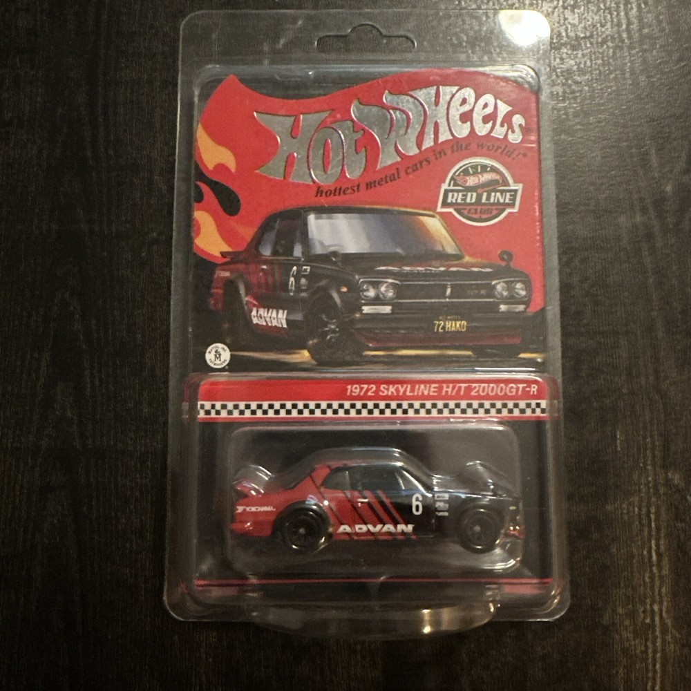 2024 Hot Wheels RLC 1972 Nissan Skyline H/T 2000GT-R  ✨RED✨