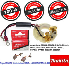 Makita Portaspazzole Carbone + SPAZZOLE CARBONE BDF441 BDF451 BHP451 DDF451⭐⭐⭐😊