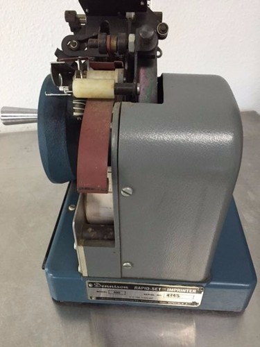 RARE!!! Vintage Dennison Model 400 Rapid Set Label Imprinter S/N 4745 *UNTESTED* - Picture 8 of 9