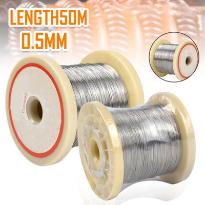 50m 0.5mm Electric Hot Wire For Hot Wire Foam Cutter Heating Cutting Machine
