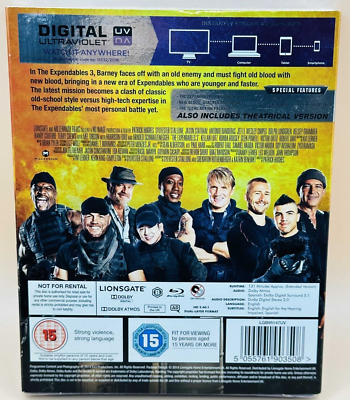 The Expendables (Blu-ray, 2014) for sale online UK