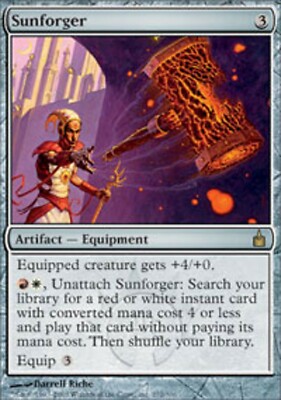 *MRM* FR/VF Sonnenschmied - Sunforger MTG Magic RAV