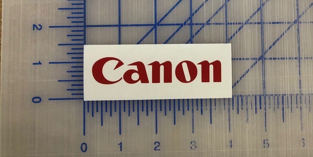 Canon Decal 3.5