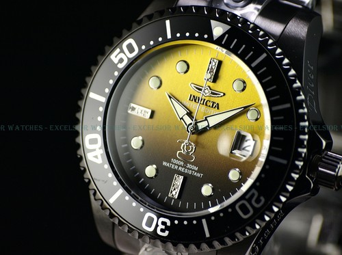 New Invicta Mens 300M Ltd.Ed Diamond 