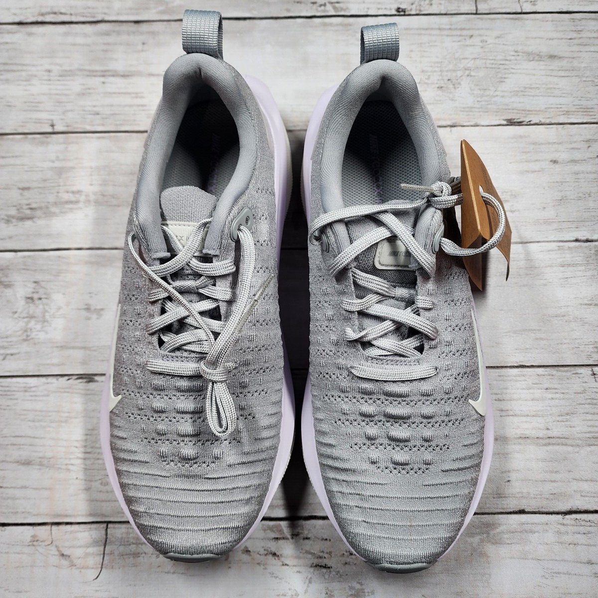 Size 11 - Nike ReactX Infinity Run 4 Light Smoke Grey W for