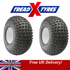 QUAD/ATV WHEEL AND TYRE 22 X 11.00 - 8 OFF ROAD 4 PLY, 4" PCD FLOTATION TYRE x2