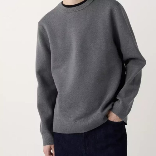UNISEX Wear UNIQLO Machine-Washable Milano Ribbed Sweater Stretchy Knit - Picture 12 of 15