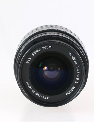 Sigma Zoom 28-80mm f/3.5-5.6 Macro Lens