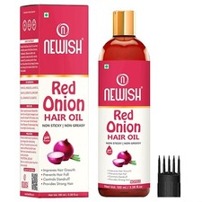 Newwish Onion hair oil for Hair Growth Hair fall Control 100ml