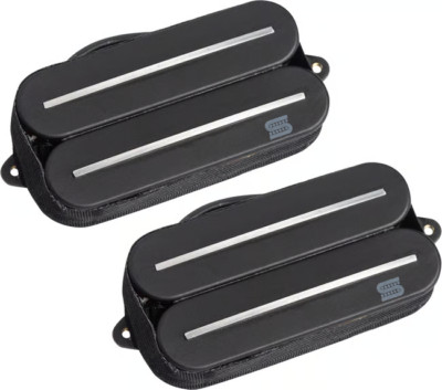 Seymour Duncan Wes Hauch Signature Jupiter Rail Humbucker Pickup Set, schwarz