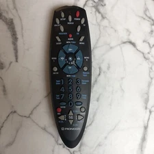 Pioneer G73401 Genuine OEM All in One A/V TV Remote Control Black Pre-owned