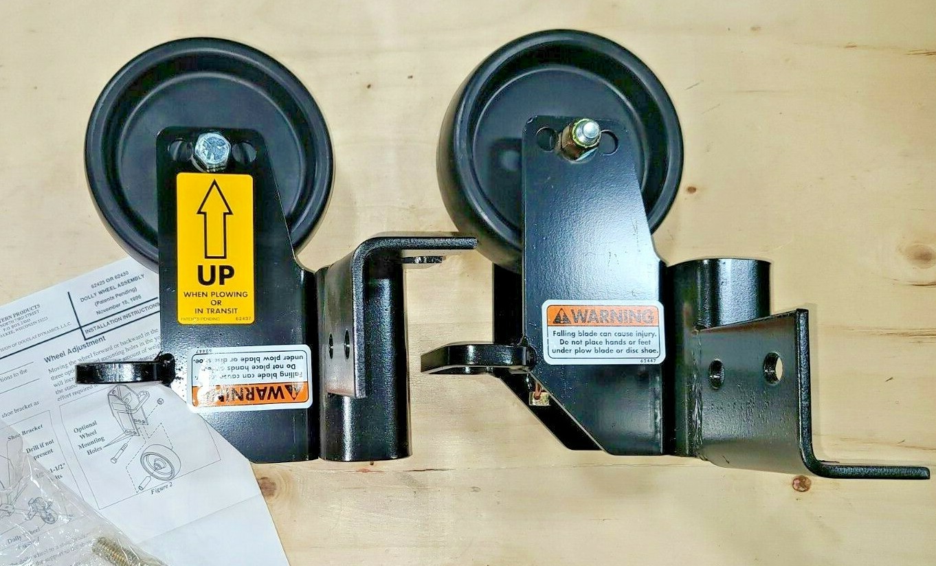 62425 WESTERN DOLLY WHEEL ASSEMBLY FOR PRO UNIMOUNT PLOWS eBay