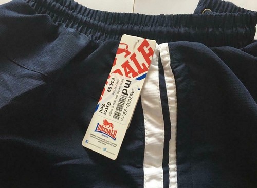Lonsdale Para Hombre 2 Rayas Extra Pequeño Chándal Parte inferior (azul  Marino/Blanco) | eBay