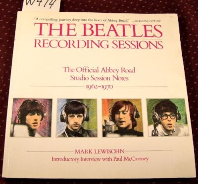 洋書 THE BEATLES RECORDING SESSIONS The Complete Beatles Recording Sessions: The Official Story