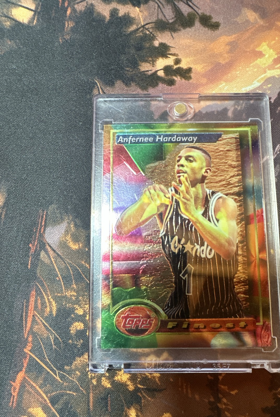 1993-94 Topps Finest Anfernee Hardaway #189 Refractor (RC) Rookie Magic Orlando