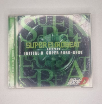 Initial D Super Euro Best - AVCA-14065 - OST Soundtrack - CD Japan