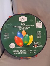 Holiday Time 100 Multicolor super bright C9 L...