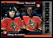 1999-00 Pacific Omega Oleg Kvasha/Peter Worrell Rookie Florida Panthers #108