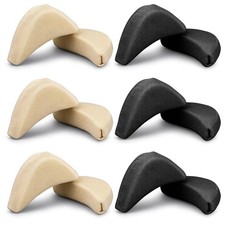 6 Pairs Foam Toe Inserts for Shoes Too Big Soft Sponge Adjustable Shoe Filler