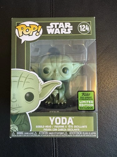 Funko POP! Star Wars Yoda Military Green #124 Spring Con. Excl. ✅READY TO SHIP✅