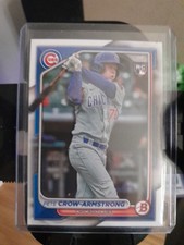 2024 Bowman Pete Crow Armstrong Rc-85-mint,gem,the Crow Has Landed.