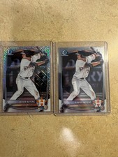 Xavier Neyens 2025 Bowman Draft 1st Bowman Mojo Refractor  & Chrome Card Astros