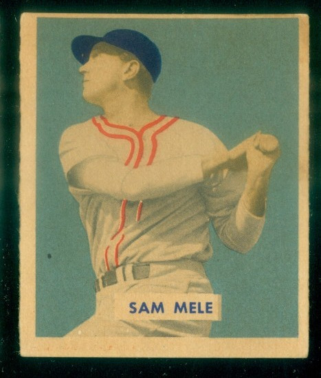 1949 BOWMAN #118 SAM MELE VG
