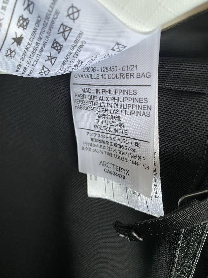 Arc'teryx Granville 10 Courier Bag Black Men's Fashion 2021 Arc'teryx Granville 10 Courier Bag Black Men's Fashion 2021
