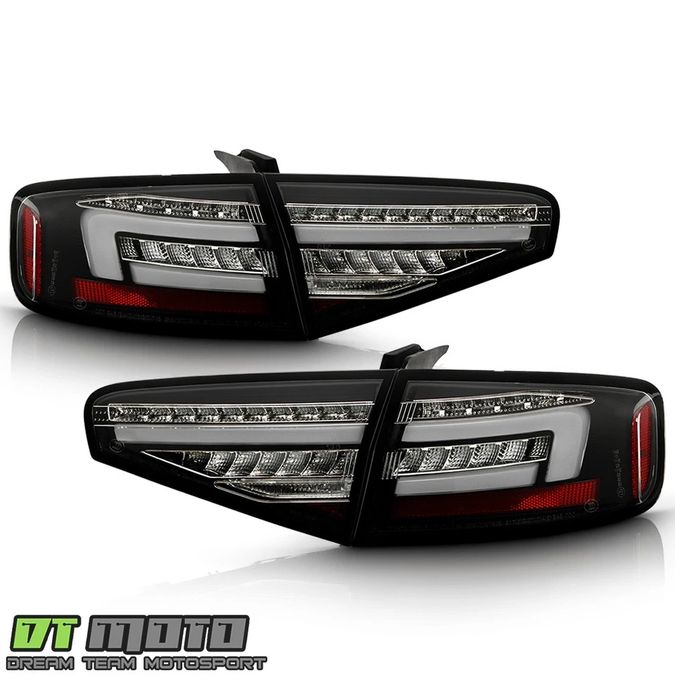 Luces traseras LED completas izquierda+derecha Audi A4 S4 2013-2016 actualización incandescente Foto 3 de 4