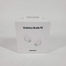 Broken Samsung Galaxy Buds FE SM-R400 True Wireless Earbuds White READ