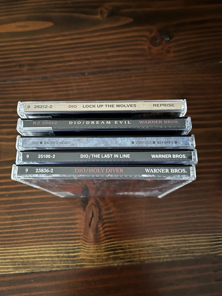 Dio 5 CD Set: Holy Diver to Lock Up the Wolves - Imagem 4 de 4
