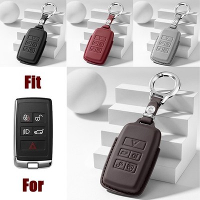 Genuine Leather Car Key Case Cover Bag For Land Rover Range Rover Sport Evoque