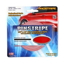 Sharpline Prostripe Pinstriping Tape Single Stripe : 1/8 in. x 40 ft. Red 