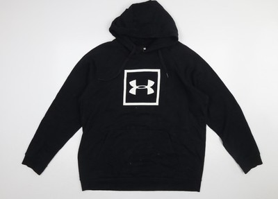 Under Armour Herren Schwarz XL Pullover Hoodie mit Logo Grafik Print