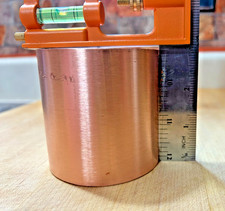 3" Diameter C110 COPPER ROUND ROD 2.75" long H04 Solid CU Lathe Bar Stock
