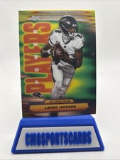 2025 Topps Chrome Football Power Players Lamar Jackson PP-1 Ravens