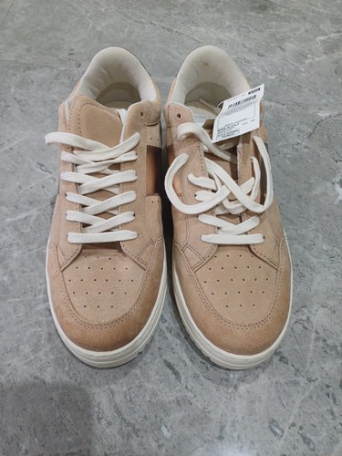 M&S Collection Suede Side Detail Platform Trainers Size 8 - Picture 3 of 12