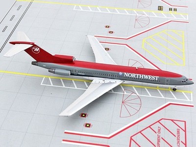 Northwest Airlines Boeing 727-200 N203US GeminiJets G2NWA113 Scale 1:200 RARE