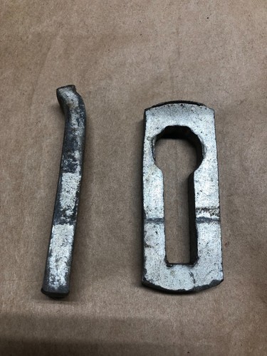 Vintage Brinly Cultivator Shank Wedge Lock and Clamp